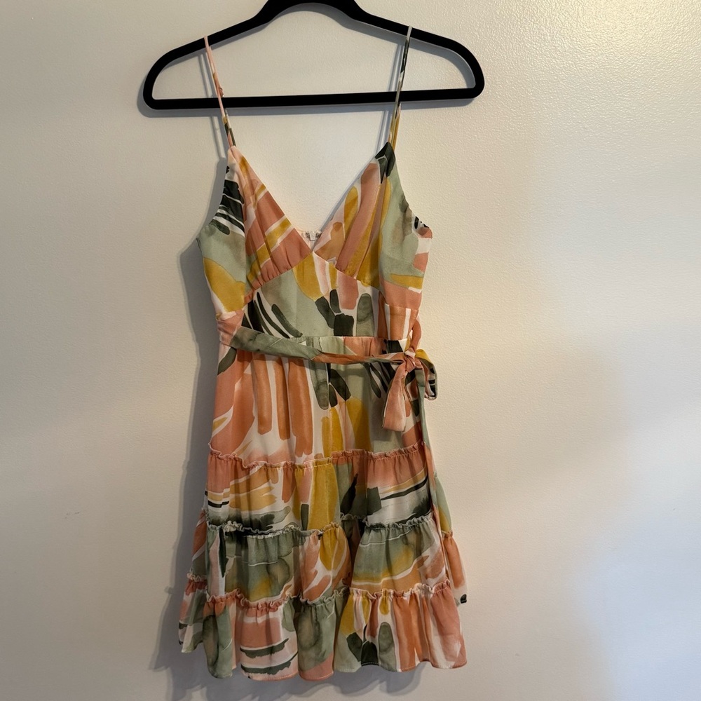Hello Molly Vibrant Strappy Dress